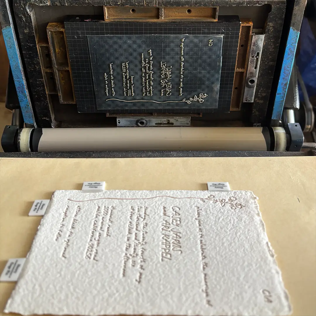 Letterpress Printing